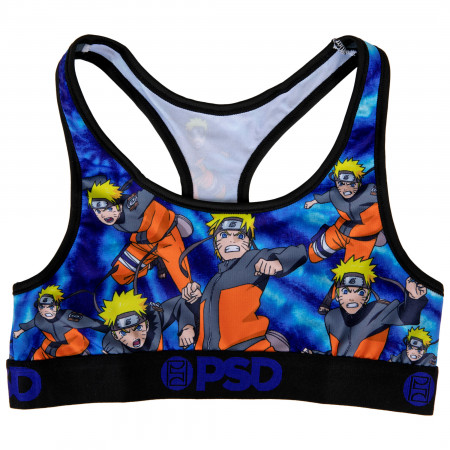 Naruto Clones Tie-Dye PSD Sports Bra